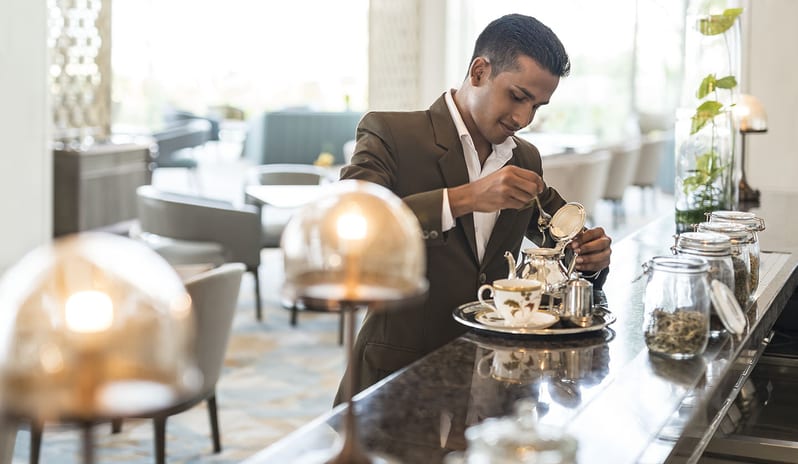 Sapphyr Lounge - tea service